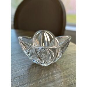 Mikasa San Larenz Crystal Glass Bowl Reamer Elegant‎ Server Kitchenware